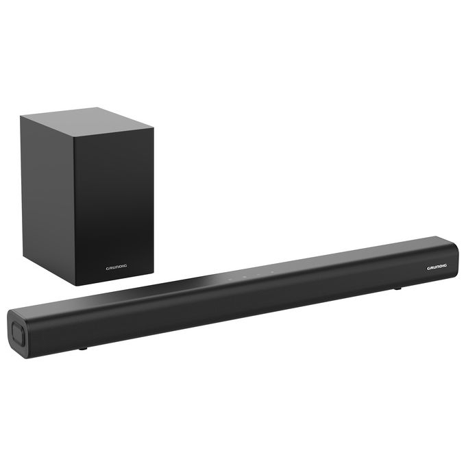 Grundig GSS1170 DSB 991 SW Soundbar 2.1 canali 90 W con subwoofer Bluetooth 5.4 HDMI 1 ingresso digitale coassiale ingresso AUX montabile a parete colore Nero