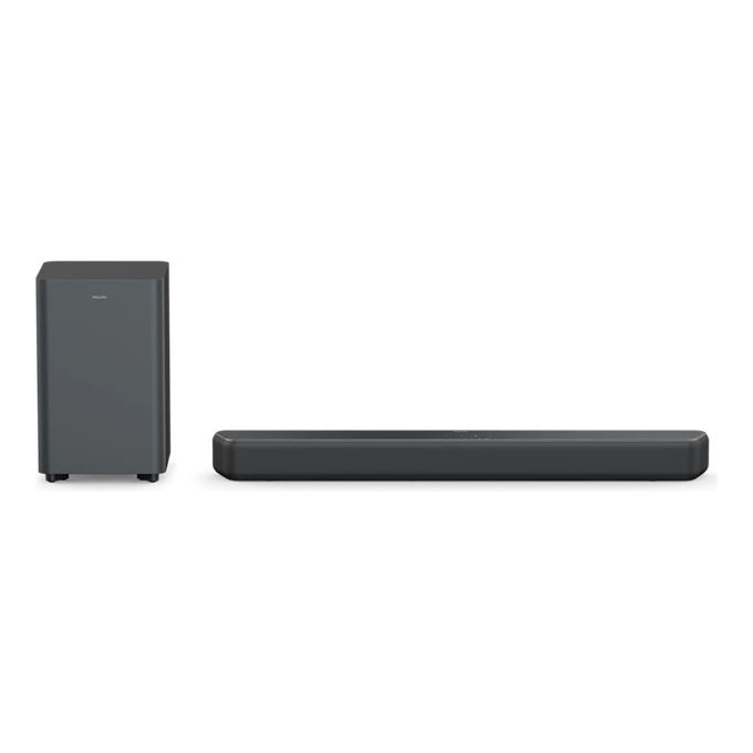 Philips TAB5601-10 Soundbar 2.1 Wireless Bluetooth 290 W con Subwoofer Wireless Nero