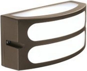 Sovil Applique Linea Squba Alluminio Bianco Goffrato E32