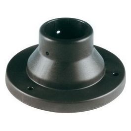 Base Palo Globi Esterni 17cm Nero