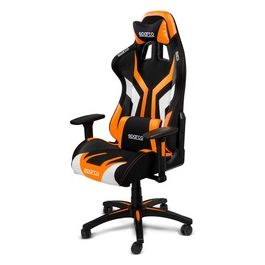 Sedia Gaming Torino Nera e Arancione