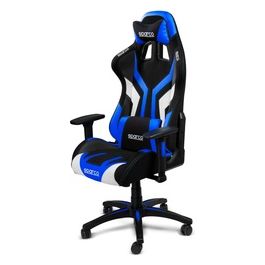 Sedia Gaming Torino Nera e Azzurra