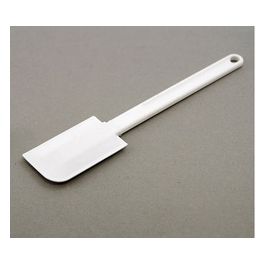 Spatola da cucina in silicone bianco