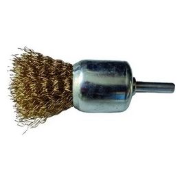 Vigor Spazzole Frontali Fili Ondulati Gambo 6X25 Diametro Mm. 30