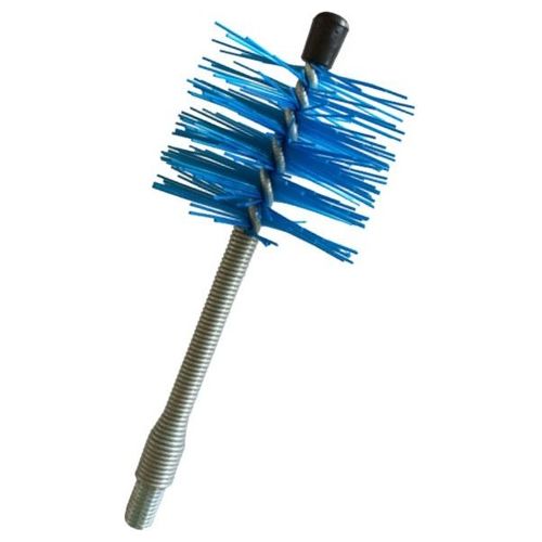 Brixo 214124 Flexybrush Scovolo Tondo Flessibile Pulizia Canne Fumarie Stufe Pellet Nylon Attacco Femmina MA12 100 mm