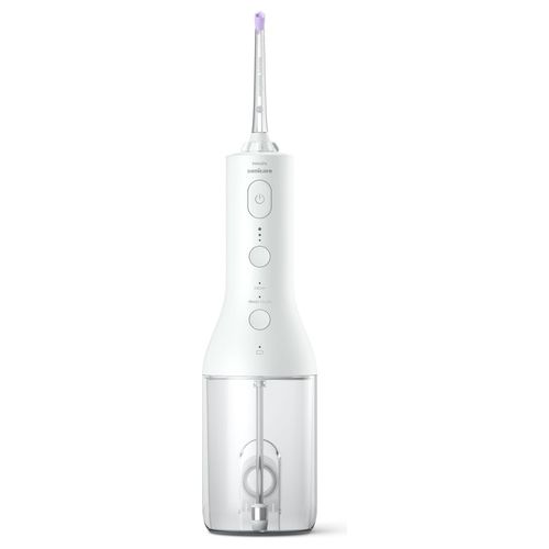 HX3826/31 Sonicare Power Flosser 3000 Irrigatore Orale Cordless Quad Stream 2 modalità 3 intensità 250 ml autonomia 14 giorni colore Bianco