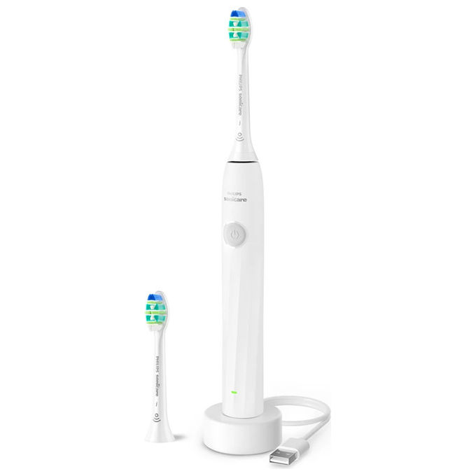 Philips HX4022-01 Sonicare Serie 2100 Spazzolino elettrico sonico 1 modalita' timer 2 min autonomia 336 h colore Bianco