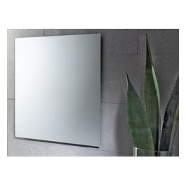 Specchio Senza Luci Senza Cornice Silver/Alluminio/Incolore/Trasparente Metallo 70x60x2 Cm