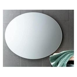 Specchio Senza Luci Senza Cornice Silver/Alluminio/Incolore/Trasparente Vetro 55x75x2 Cm