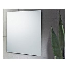 Specchio Senza Luci Senza Cornice Silver/Alluminio/Incolore/Trasparente Metallo 70x60x2 Cm
