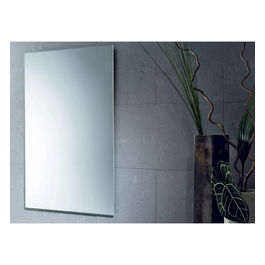 Specchio Senza Luci Senza Cornice Silver/Alluminio/Incolore/Trasparente Metallo 80x50x2 Cm