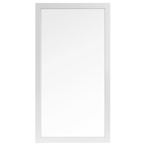 Specchio da Parete Elodie con Cornice in Mdf 30X60 cm Bianco
