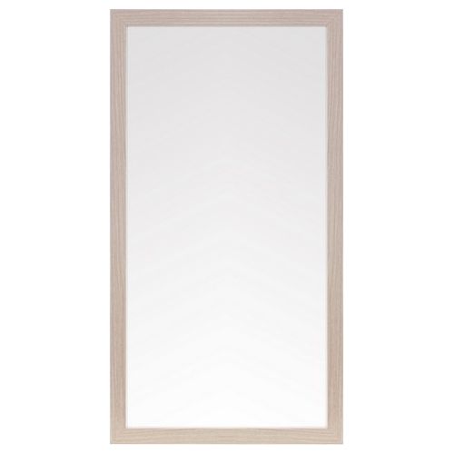 Specchio da Parete Elodie con Cornice in Mdf 30X60 cm Bianco