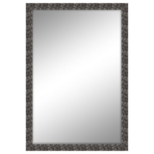 Specchio da Parete Kita con Cornice in Polistirolo 60X90 cm Nero