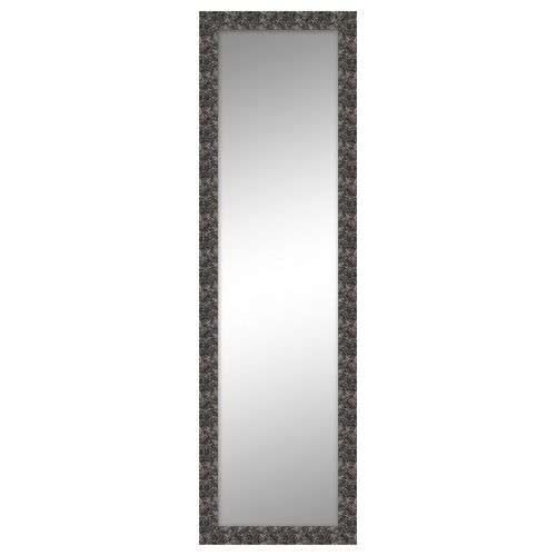 Specchio da Parete Kita con Cornice in Polistirolo 30X120 cm Nero