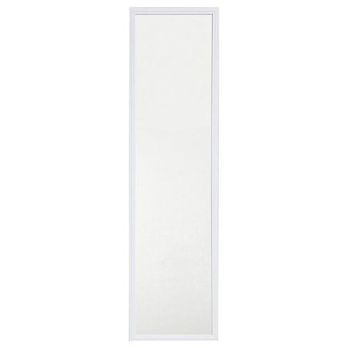 Specchio da Parete Prime con Cornice In Polistirolo 30X120 cm Bianco