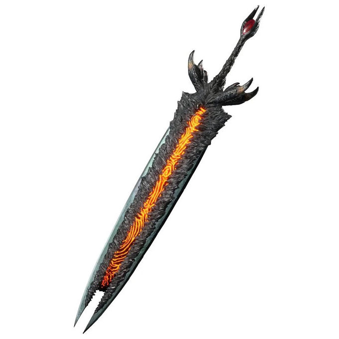 Specs, Spada Ornamentale Devil Sword di Dante, Fibra di Vetro, Non Affilata, 1390 mm