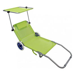 Spiaggina Carrello Pieghevole Steel C/Tetto