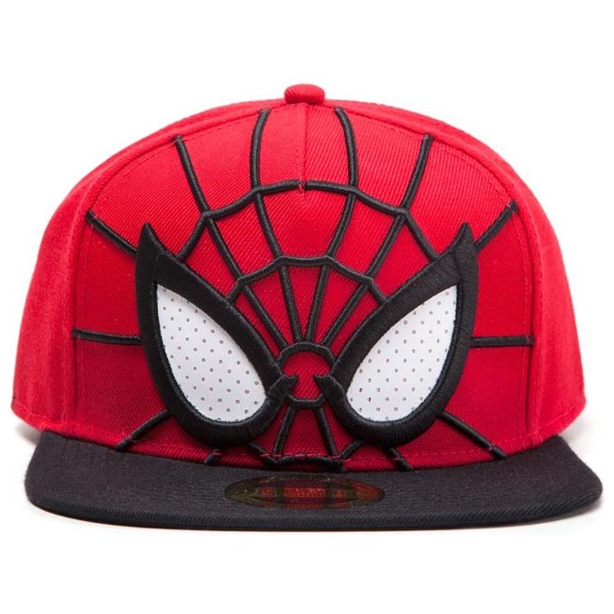 Spider-Man: 3D With Mesh Eyes Caps Red (Cappellino)