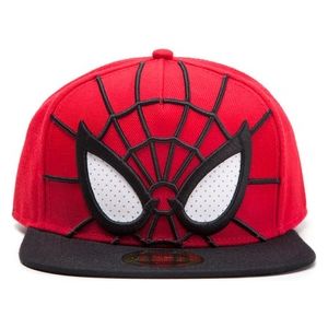 Spider-Man: 3D With Mesh Eyes Caps Red (Cappellino)