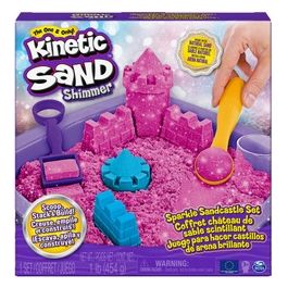 Kinetic Sand Castello di Sabbia Glitterata
