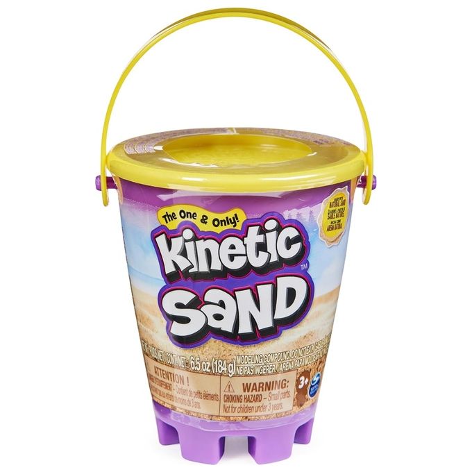 Spin Master Kinetic Sand Mini Secchielli in Vassoio