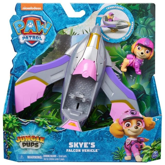 Image of Spin Master PAW Patrol Jungle Pups Jet Falco di Skye