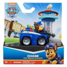 Personaggio Paw Patrol Chase con veicolo Pup Squad Racers