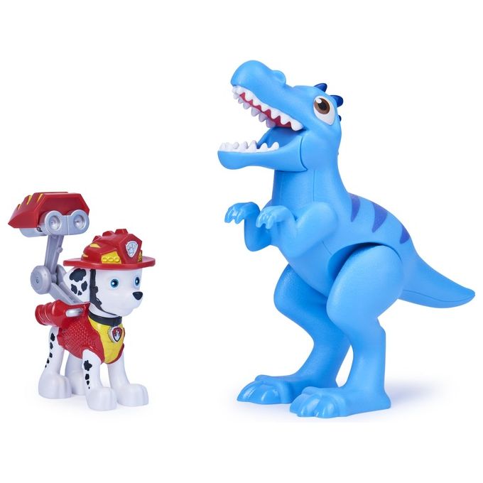 Spin Master Personaggio Paw Patrol Marshall con Velociraptor