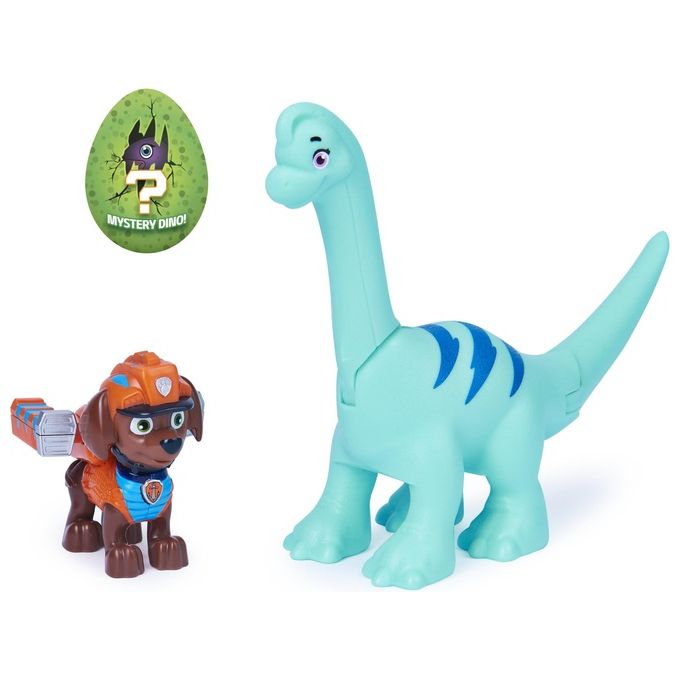 Spin Master Personaggio Paw Patrol Zuma e Brontosauro
