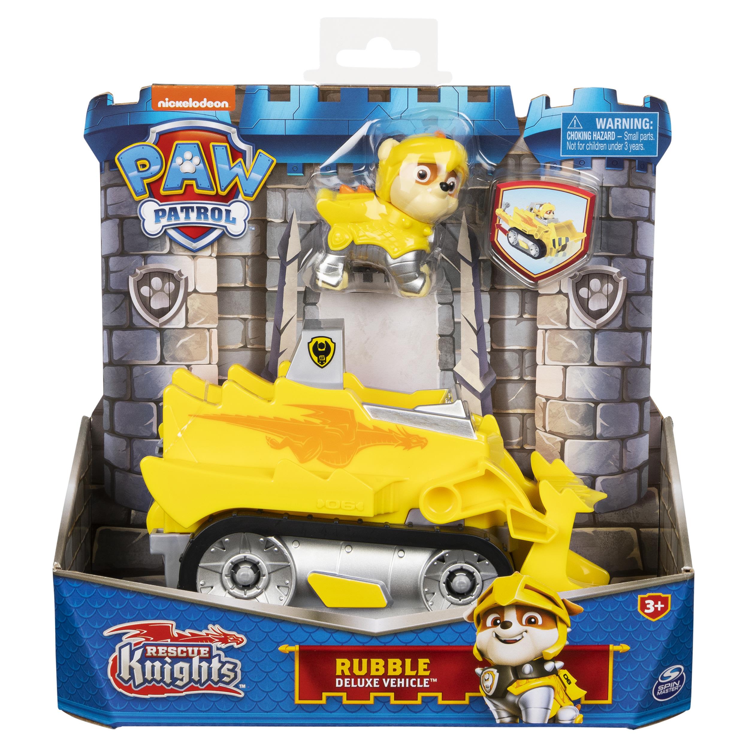 Personaggio Paw Patrol Rubble con Bulldozer Rescue