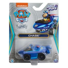 Personaggio Paw Patrol con Veicolo Aqua Pups True Metal