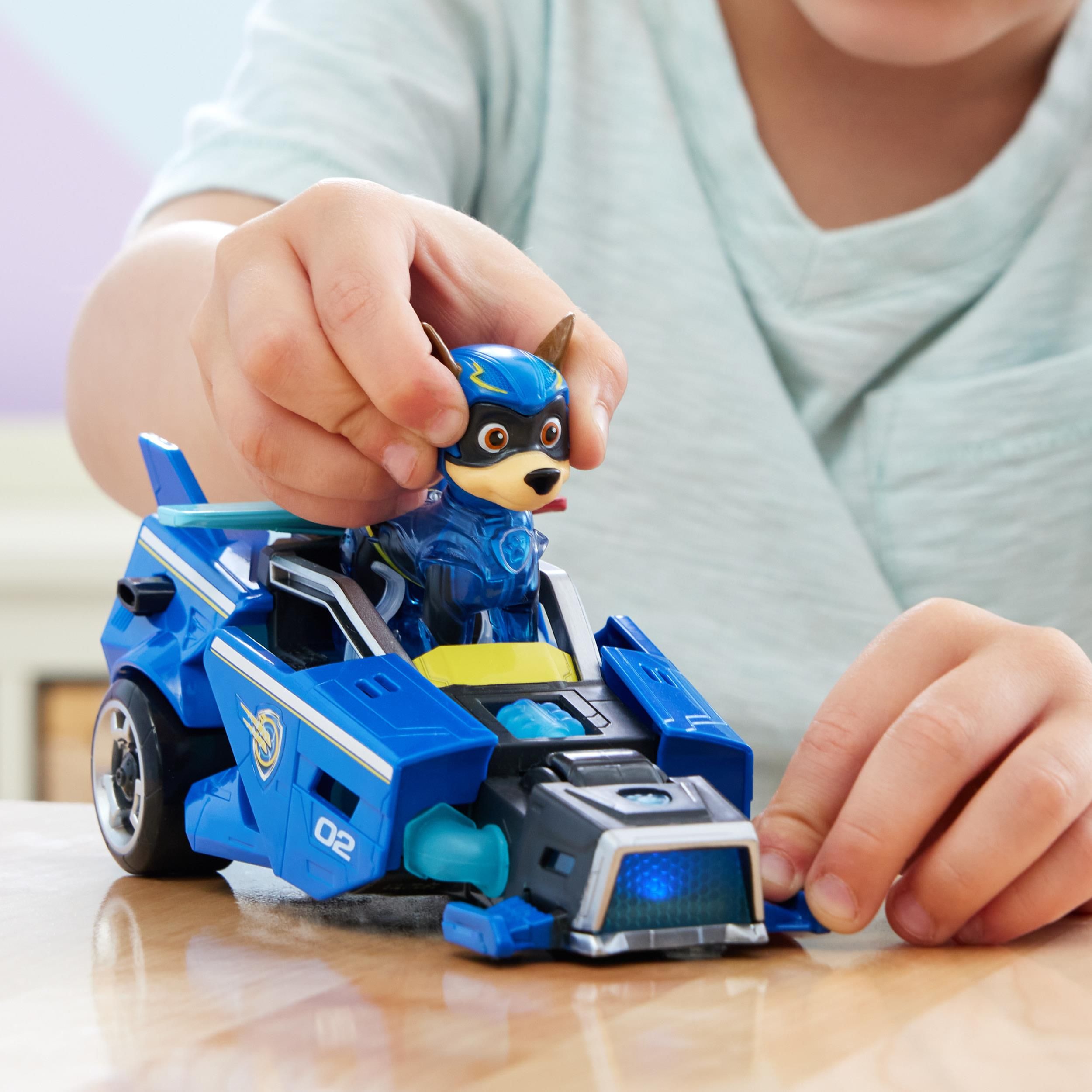 Paw Patrol, Mighty Cruiser di Chase, con Luci e Suoni, dal Super