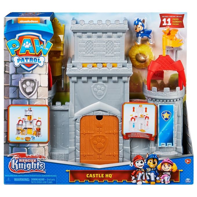 Playset Paw Patrol Quartier Generale Rescue Knights