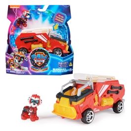 Spin Master Playset Paw Patrol Mighty Movie Fire Truck con Marshall