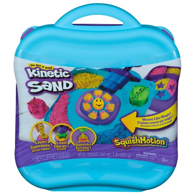 Spin Master Sabbia Creativa Kinetic Sand Squish Motion Playset