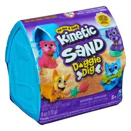 Spin Master Sabbia Creativa Kinetic Sand Mini Cagnolino 170gr