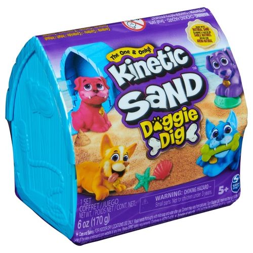 Spin Master Sabbia Creativa Kinetic Sand Mini Cagnolino 170gr