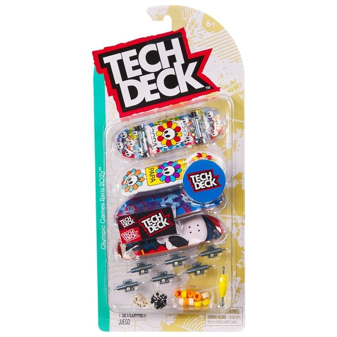 Tech Deck Pack Finger Skate x 4 ASSORTITI