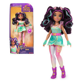 Unicorn Academy Ava Bambola Moda Capelli Mèches 7 Accessori 4+ Anni