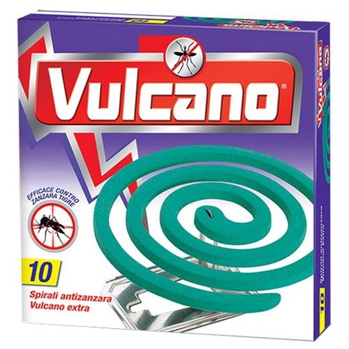 Spirali Antizanzare Vulcano Citronella/Geranio 10 Spirali