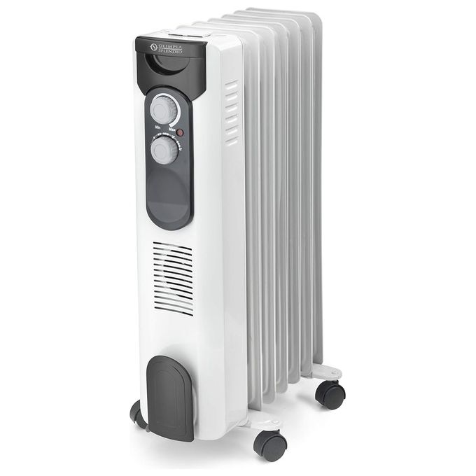 Olimpia Splendid Radiatore a Olio 1500w 2 livelli potenza eco Ruote...