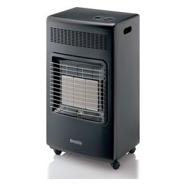 Splendid Stovy Infra Turbo Thermo Stufa a Gas  Infrarossi 4200W con Ventilatore Nero