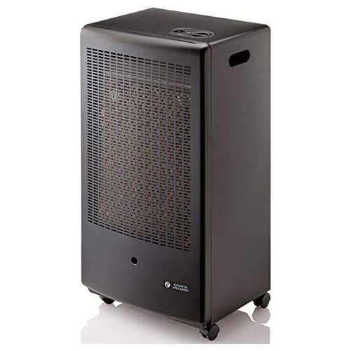 Stovy Infra 99383 Stufa a Gas con tecnologia infrarossi Potenza 4200 Watt Vano portabombola Nero 