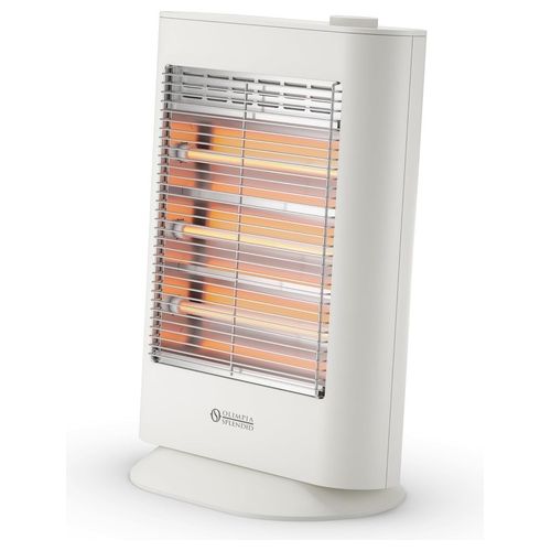 99227 Quarzia Humi Stufa Elettrica Portatile a Infrarossi con Umidificazione Integrata 1200 W colore Bianco