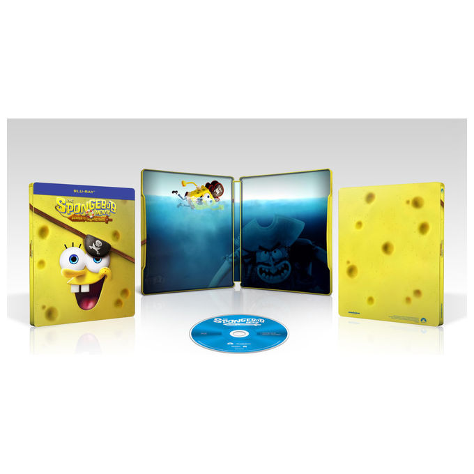 Paramount, Spongebob Un'avventura da Pirati, Blu-ray, Steelbook, Animazione, Edizione Italiana