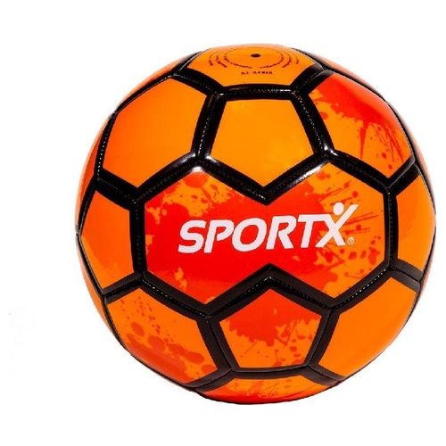 SportX Splash Pallone Cuoio Calcio 16cm Orange