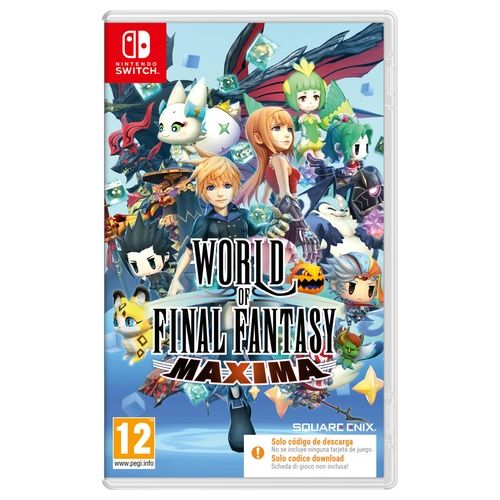 Square Enix Videogioco World of Final Fantasy Maxima Code in a Box per Nintendo Switch