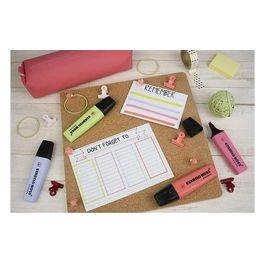 Confezione 10 Evidenziatori Boss Pastel Azzurro Ghiaccio