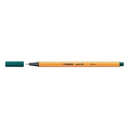 Stabilo Confezione 10 Pezzi Fine Liner Point 88 Verde Pino